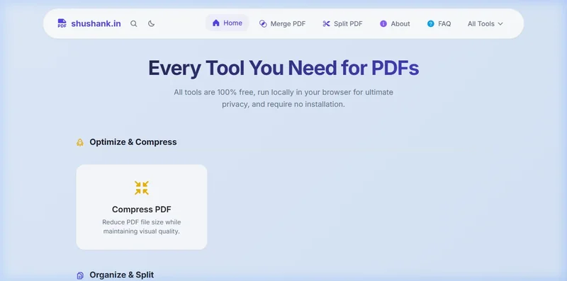 PDF Tools Preview